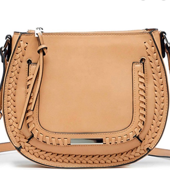 Sole Society Handbags - SOLE SOCIETY DAYLA FLAP WHIPSTITCH CROSSBODY